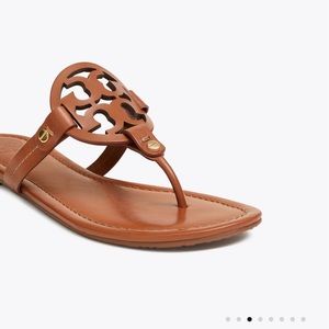 Tory Burch Vintage Miller Leather Sandal size 8